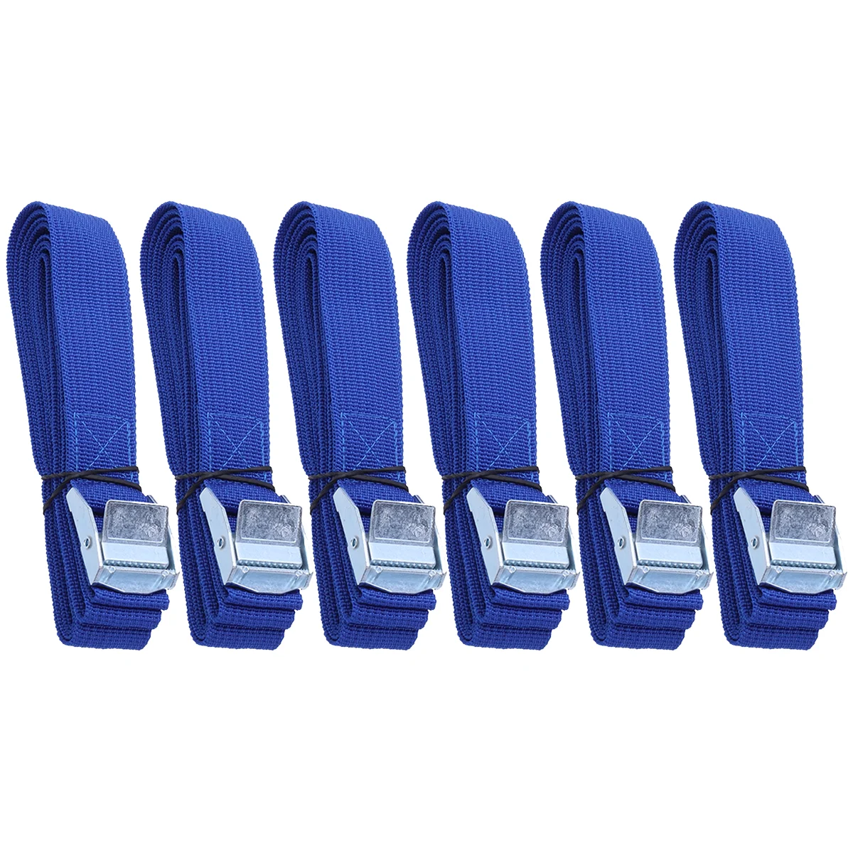 

6PCS Polyester Quick Release Lashing with Buckle Tying Straps for Cargo Tie Down Car Roof Rack Luggage Kayak Carrier Motorcycle