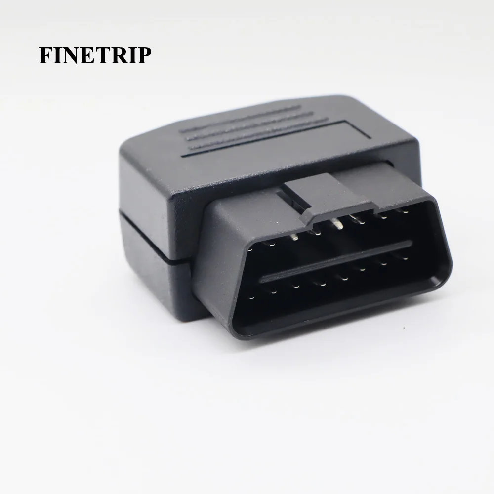 Цена образца DIY мужской корпус OBD OBDII OBD2 16Pin разъем с винтами + линейная карта 5 шт |