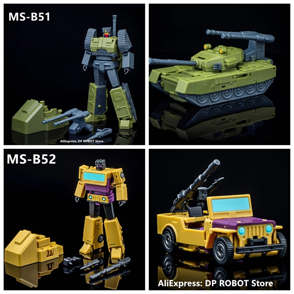 

Magic Square MS-TOYS Lord of War MS-B51 MSB51 Heavy Gunner Braw MS-B52 MSB52 Munitioner Swindle Bruticus G1 Figure