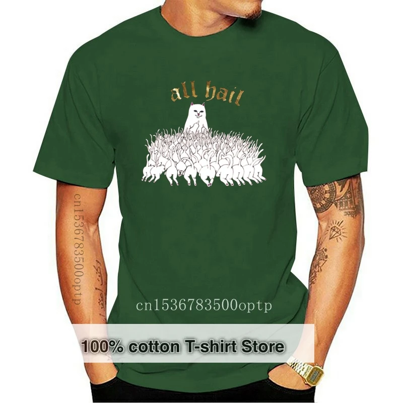 

one yona Lord Nermal Shirt Praise The Lord T-Shirt Plus size Mens Tee Shirt Funny Printed Streetwear Cotton Short Sleeves Tshirt