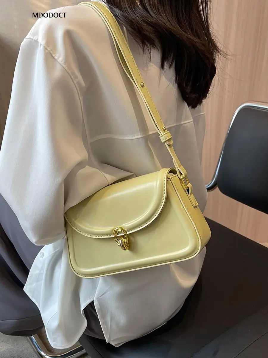 

Classy Vintage High Quality Designer Shoulder Handbag Brown For Women 2023 New Trendy PU Leather Crossbody Bags Luxury Fashion