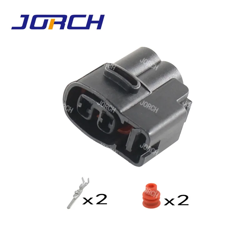 

10 Sets 2 Pin 2.0mm Female Ignition Coil Connector For Kia Ignition Coil CVVT Fuel Injector Connector Wiring Harness Auto Plugs