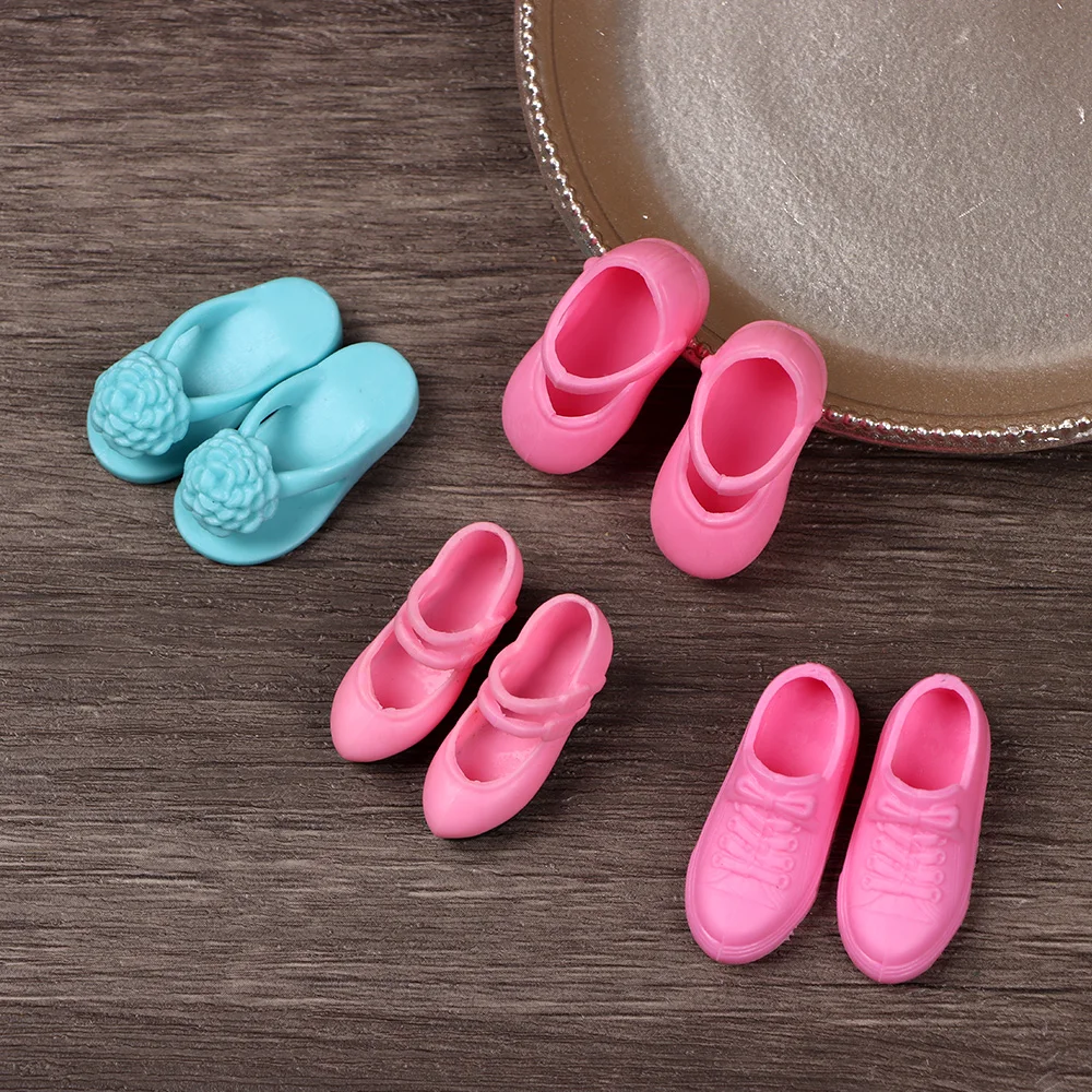 

Обувь для кукол 26 ~ 30 см, 1 пара, модные женские ботинки для кукол, подходят для длины стопы 22 см, аксессуары для кукол BJD, Повседневная пластико...