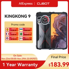 Cubot KingKong 9 Rugged Smartphone 6.583"Screen 120Hz 100MP+32MP Camera Mobile Phone 10600mAh Battery 24GB+256GB NFC Cellphone