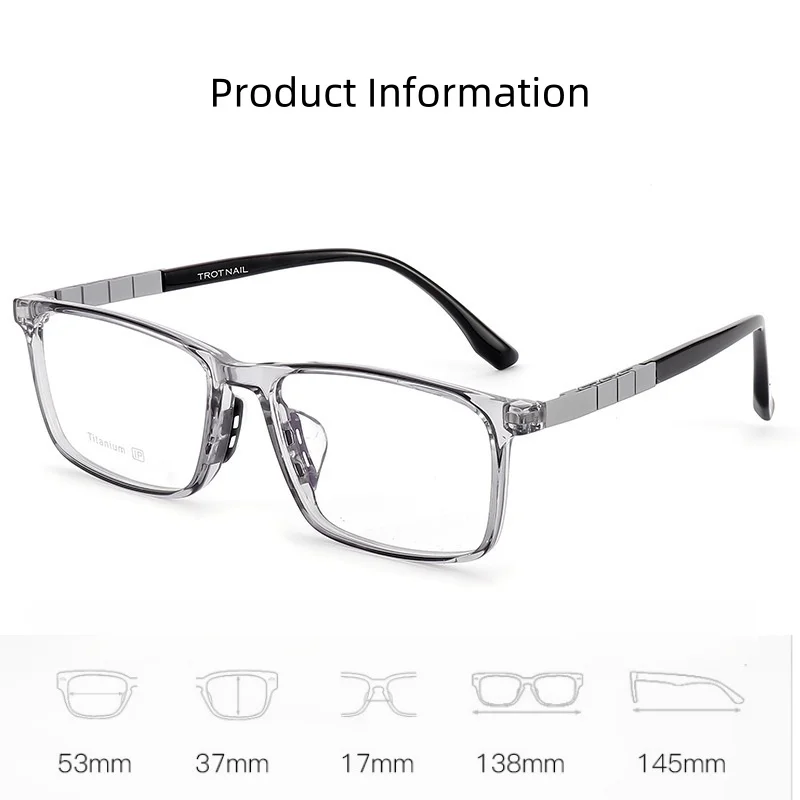 Мужская квадратная оправа для очков