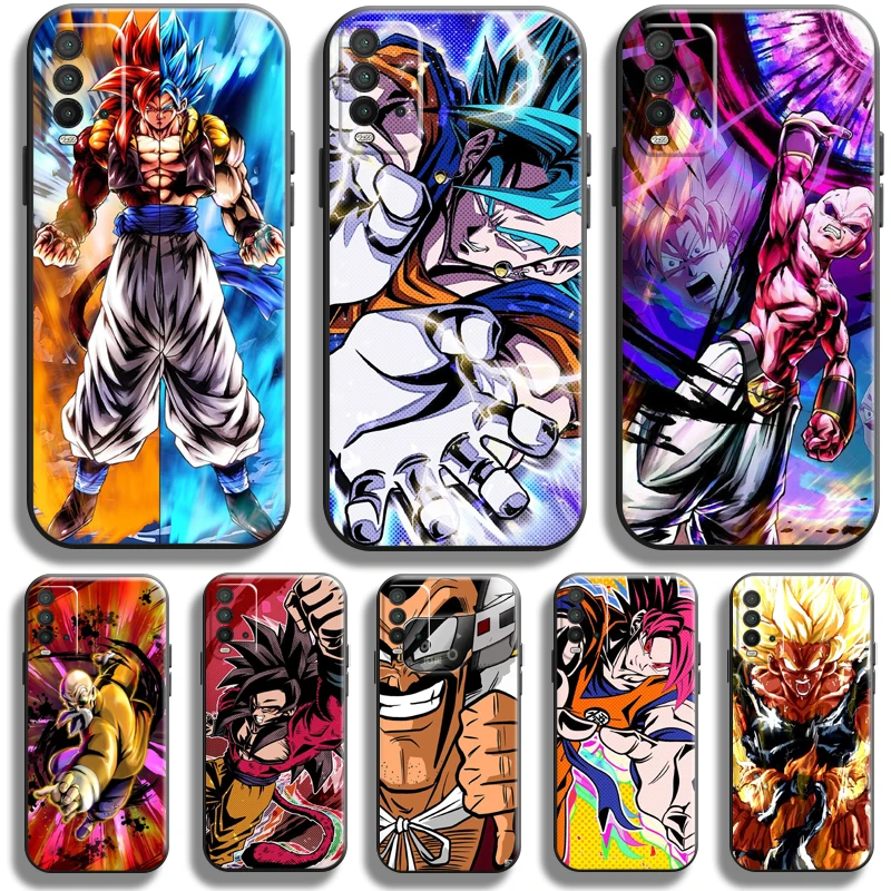 

Anime Dragon Ball Goku For Xiaomi Redmi 10 9 9T 9A 9C 8 8A Redmi Note 10 10S 9 9T 9S 5G 8 8T 7 PRO Phone Case Liquid Silicon