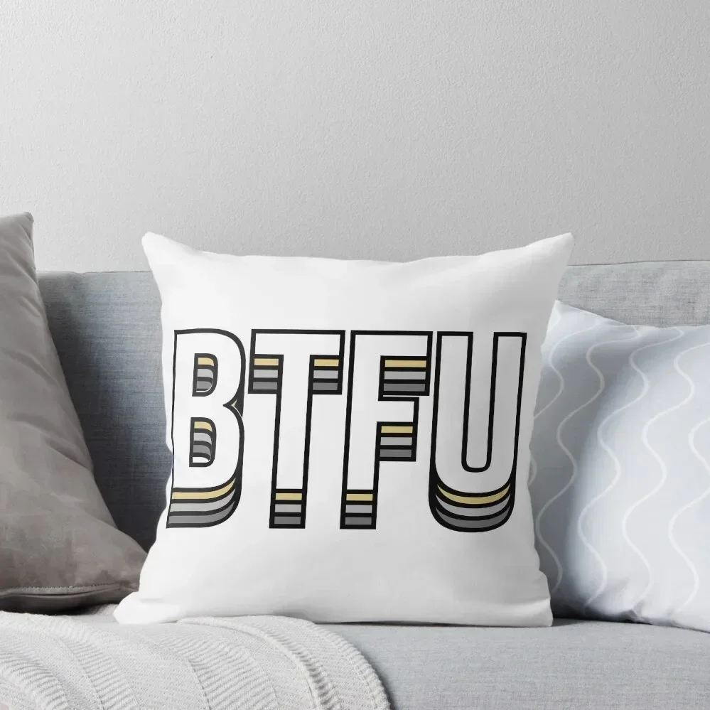 BTFU Purdue University Throw Pillow Christmas Pillows Covers Decorative Sofa Cushion pillow