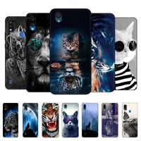 case for zte blade a5 2019 2020 case back cover for zte blade a51 case blade a 5 51 soft case black tpu case lion tiger wolf cat