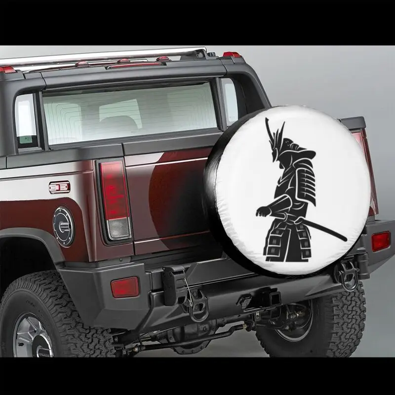 

Japanese Samurai Spare Tire Cover for Jeep Mitsubishi Pajero Custom Dustproof Car Wheel Cover Taoist Tire Protection Bag