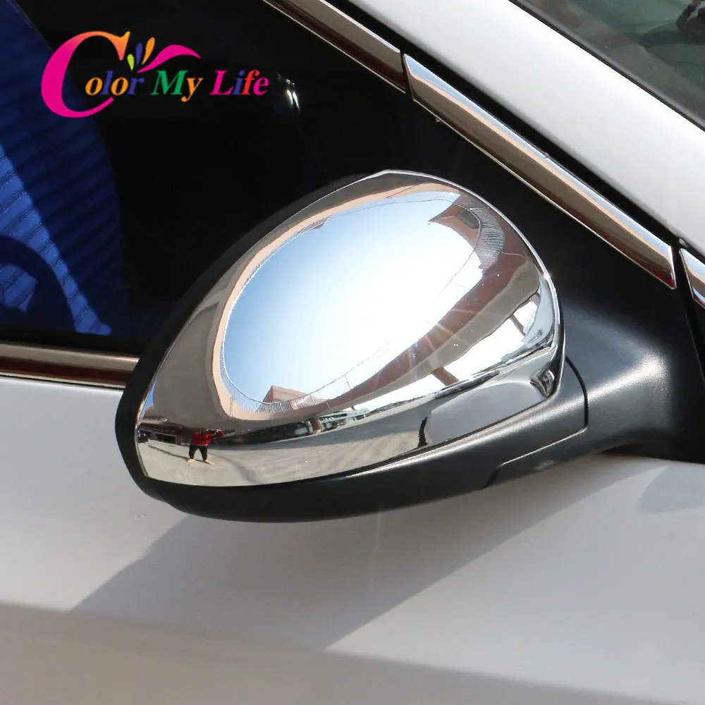 

Color My Life 2Pcs ABS Chrome Rearview Mirror Protection Cover Trim for Chevrolet Cruze Sedan Hatchback 2009 - 2014 Accessories