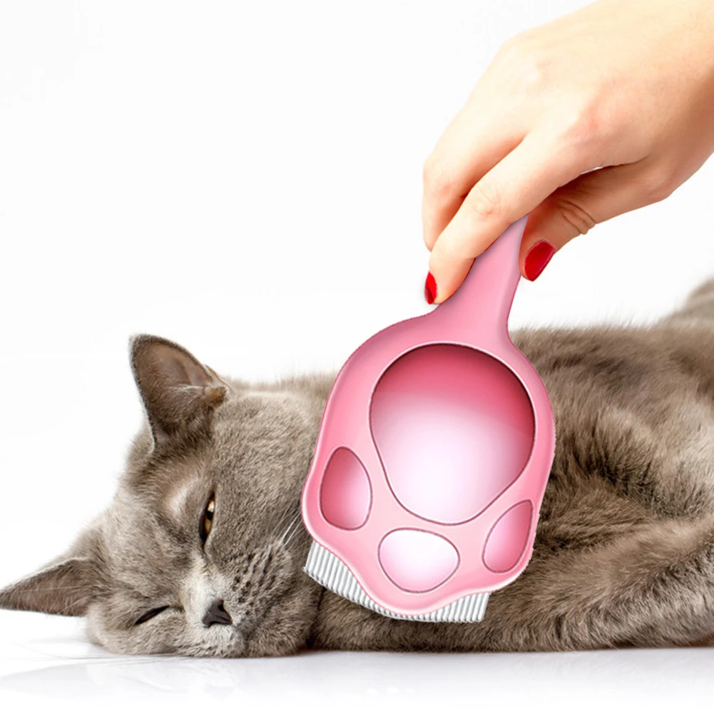 

Эластичный триммер для груминга из АБС-пластика, расческа для чистки меха, оригинальная щетка для защиты кошачьей кожи, массажная лущильная...