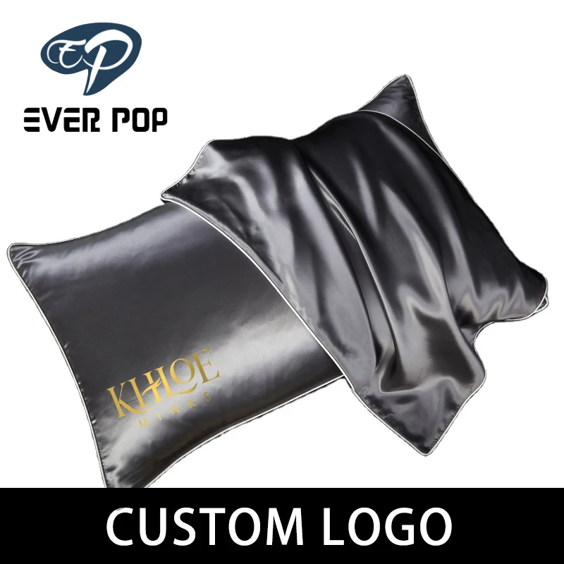 

Wholesale Customized Luxury 100% Silk Satin Pillow Case Envelope Pillowcase