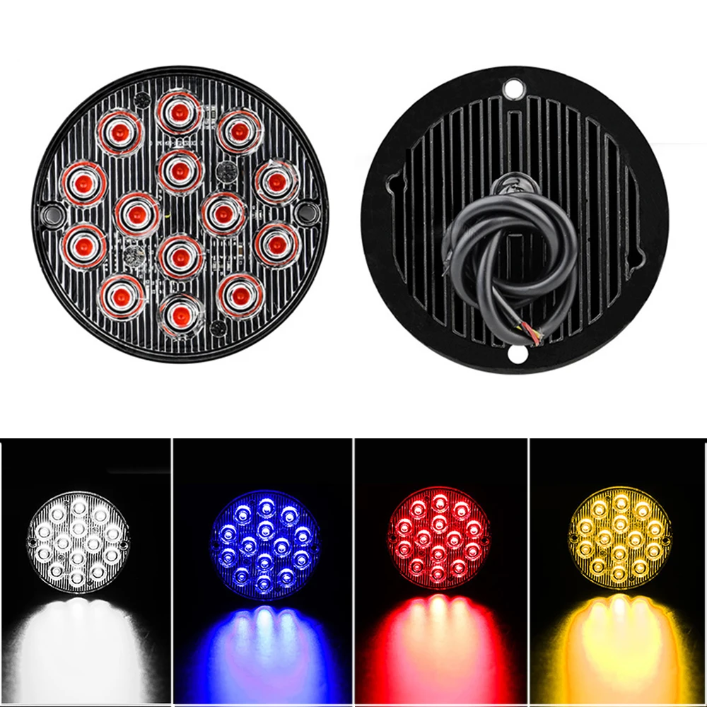 

14LED Car Side Strobe Signal Lamp Car Truck Trailer Strobe Light Flashing Breakdown Emergency LED Hazard Warning Stop Light