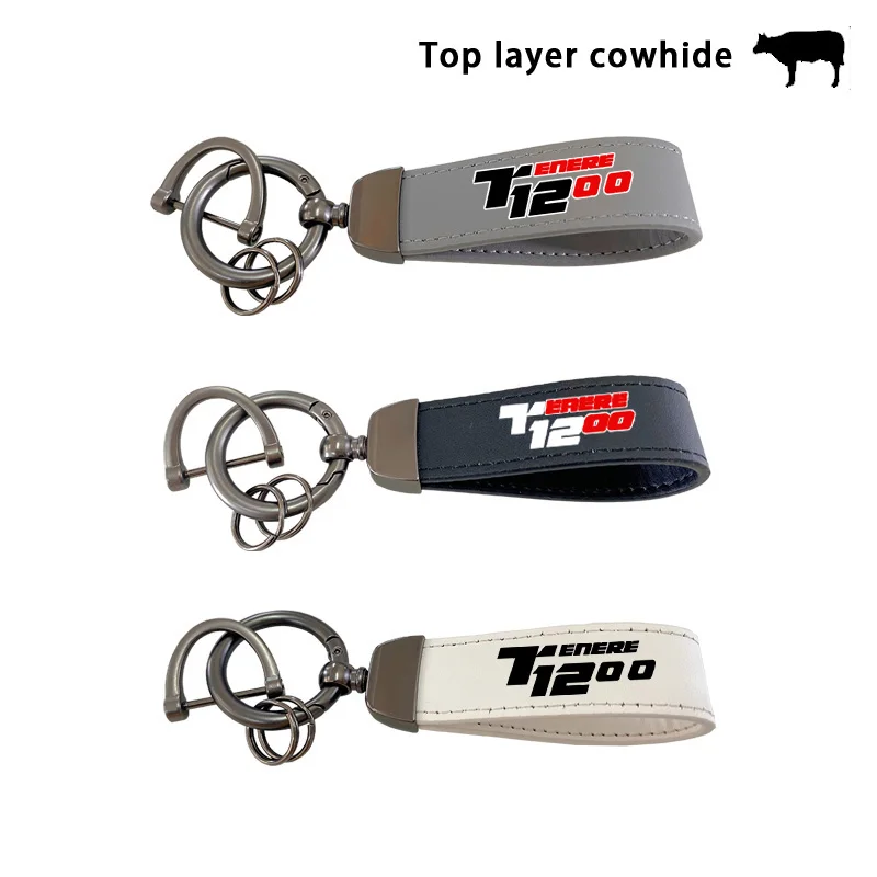 

For Yamaha Super Tenere Tenere1200 Tenere 1200 XT1200Z XR1200ZE 2014-2023 Top leather Printed Metal Keychain
