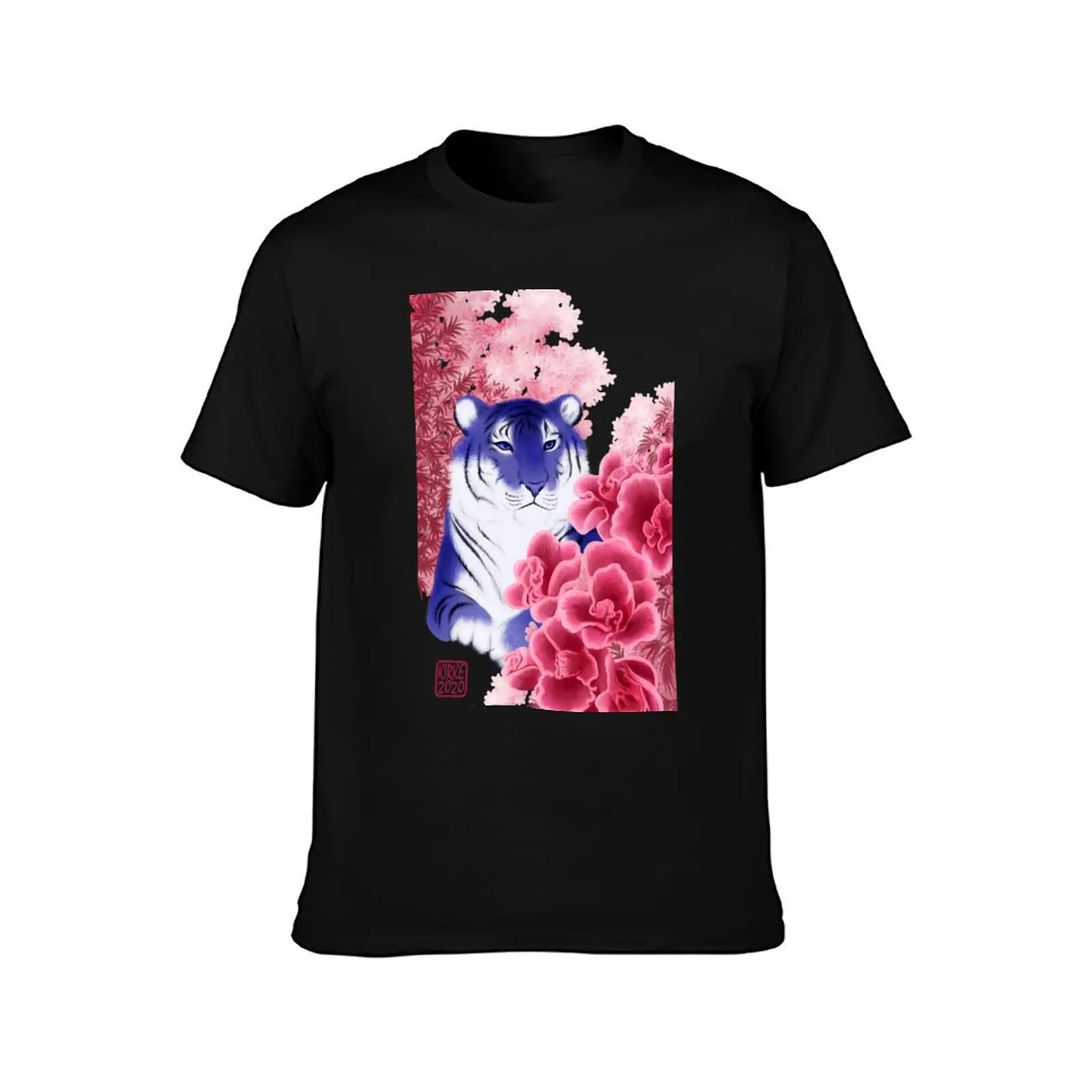 Мужская футболка Azalea Tiger хлопок