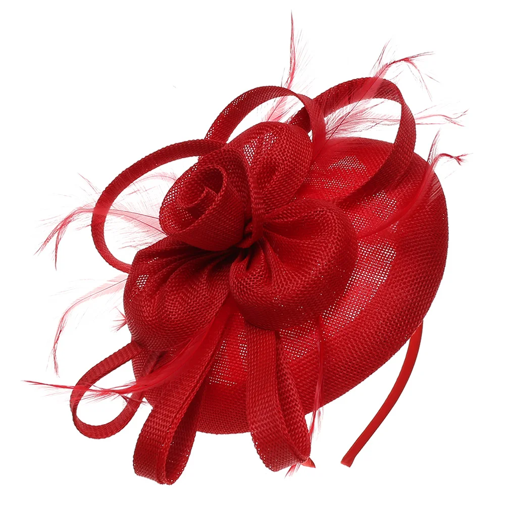 

Beautiful Bow Flowers Decorative Headdress Stylish Party Hair Decoration