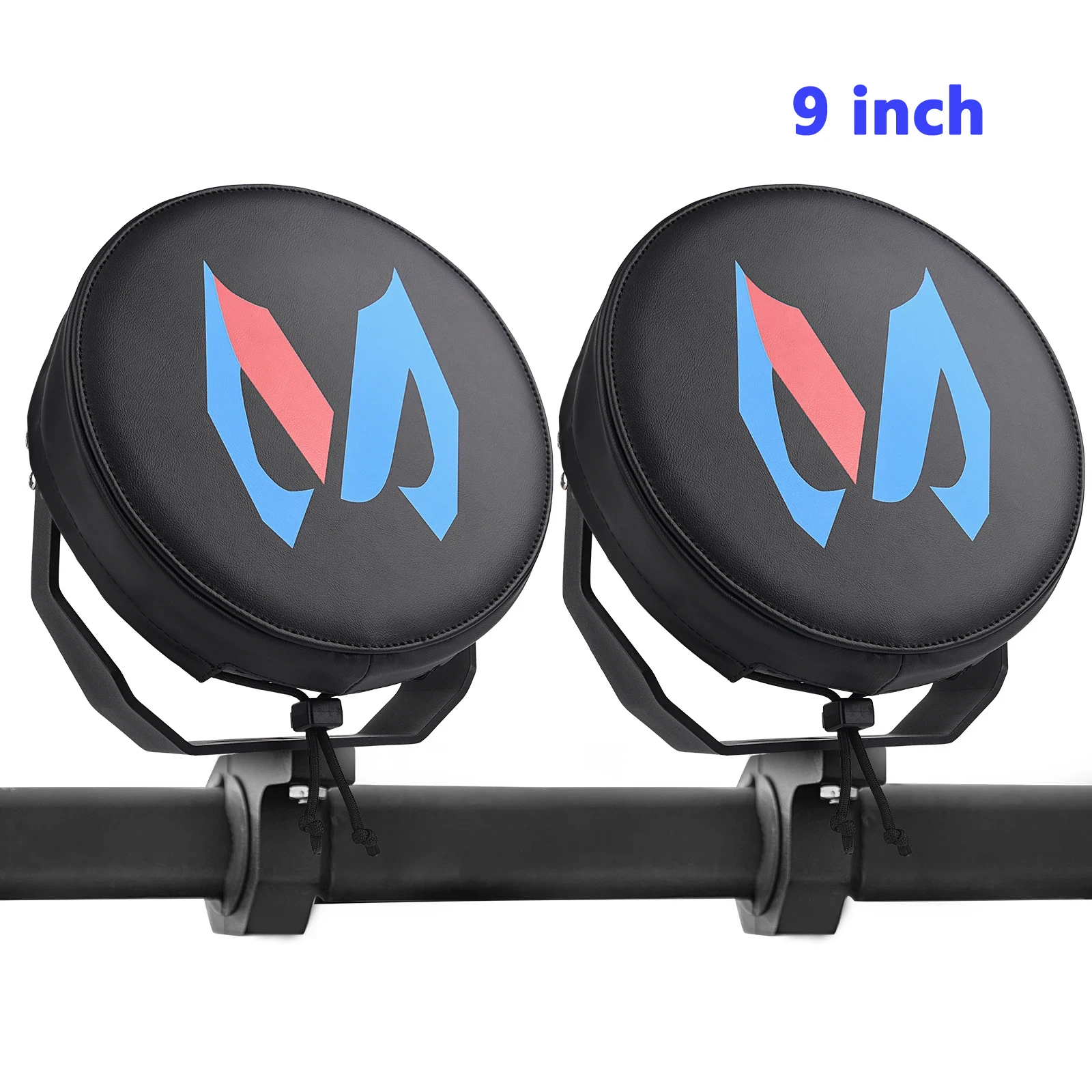 

MICTUNING 7' 9' Чехлы для рабочих фонарей Круглый защитный корпус Внедорожный светодиодный кубический светильник Крышка для фонаря грузовика Противотуманные фары Линзы