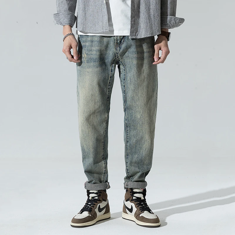 Baggy Jeans Men Loose Fit Wide Leg 