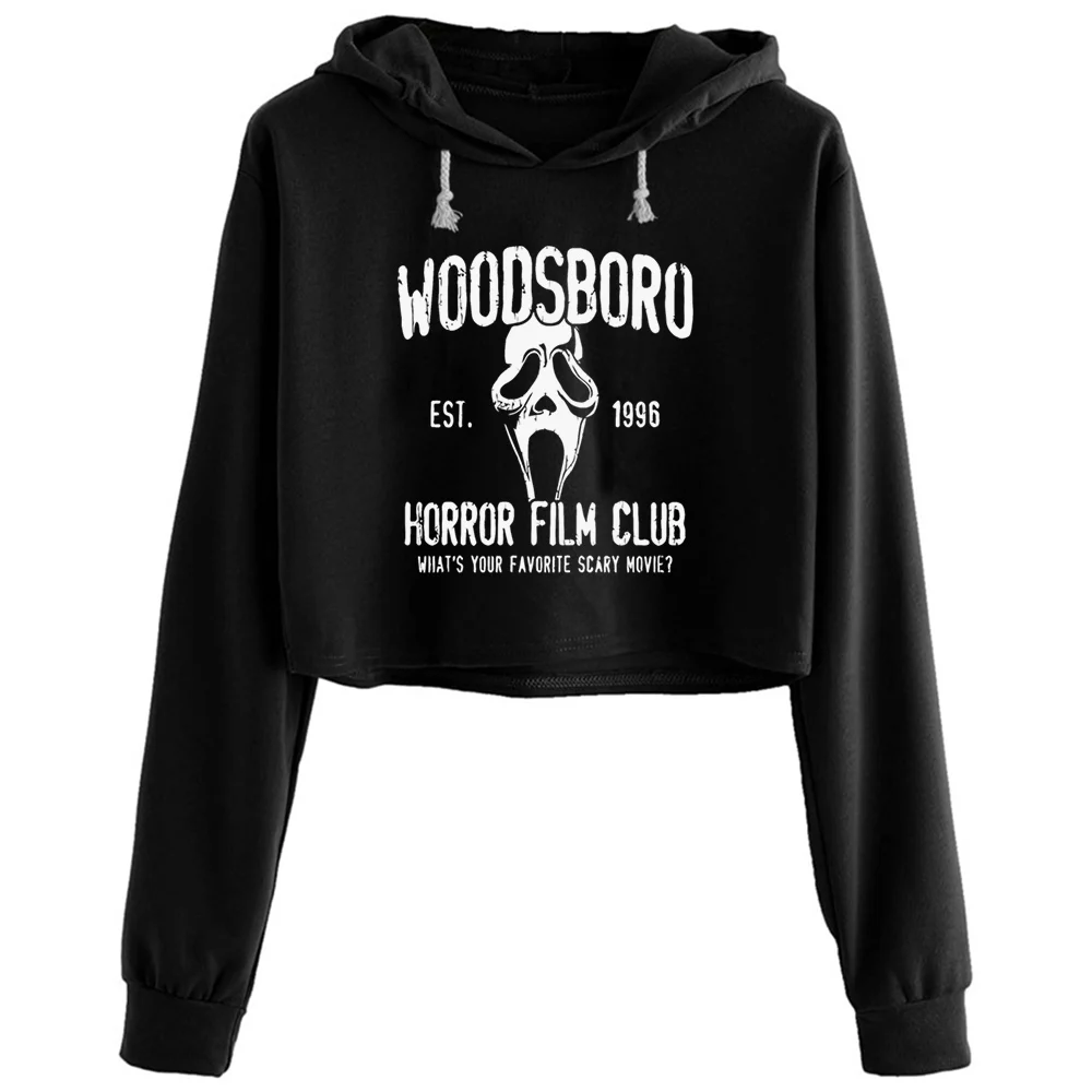 

Эстетический Женский пуловер Woodsboro в стиле ретро