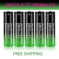 24681020pcs new fast charging 18650 battery high quality 9800mah 3 7v 18650b li ion flashlight batteries