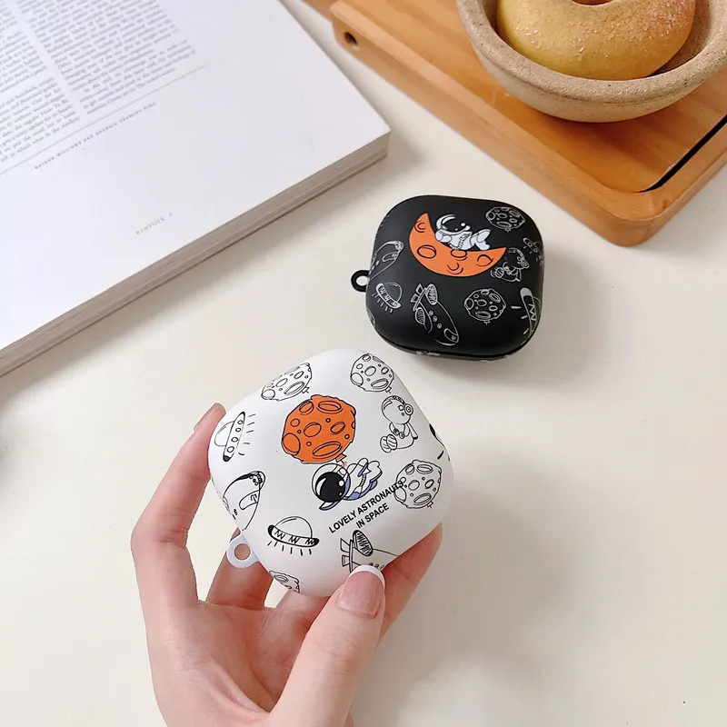 

Cute Cartoon Astronaut crystal sticker Headset hard case For Beats Fit Pro Wireless Headphones Protection Case For Beats Fit Pro