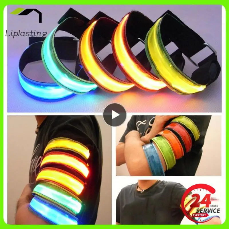 

Running Luminous Band Upgraded 40mah Night Run Light Flashing Belt Bicycle Cycling Reflective Lamp Lightweight Led Luminous Led