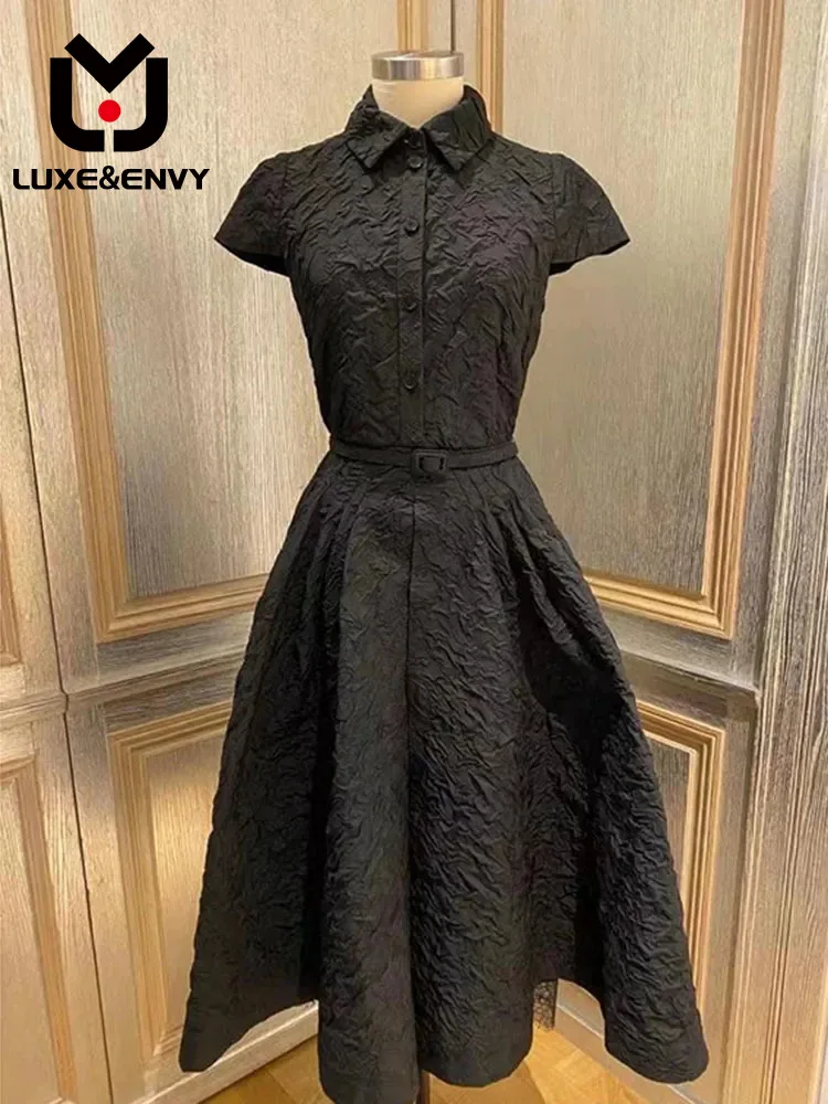 

Женское платье Люкс & ENVY на завязках, длинная юбка с чернильным рисунком, роскошный бюстгальтер без застежек с маленькими цифрами, лето-осень 2023