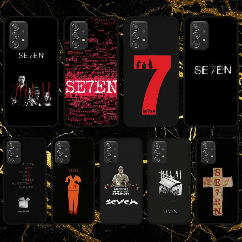 

Hot Movie Se7en Phone Case For Samsung Galaxy A02 A12 A21 A22 A32 A41 A42 A51 A71 A72 Shell