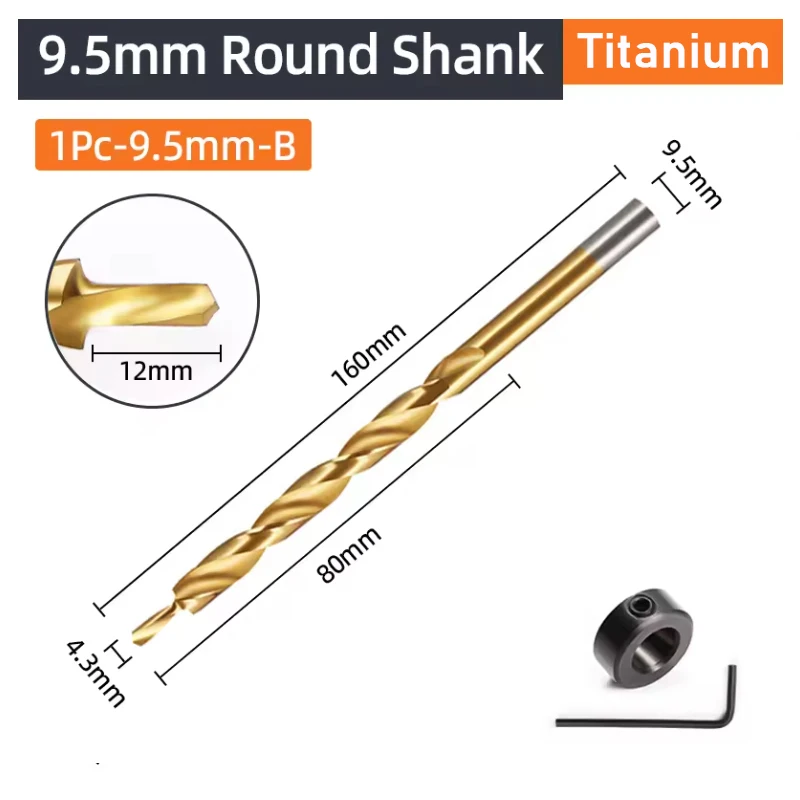 

Спиральное сверло Kreg для наклонных отверстий 9/9.5 мм