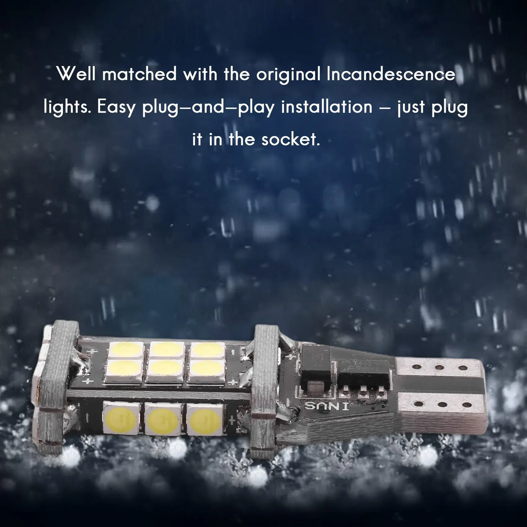 1 шт. без ошибок 921 912 T10 T15 W16W светодиодный фонарь заднего хода 24Smd 3030 светодиодная