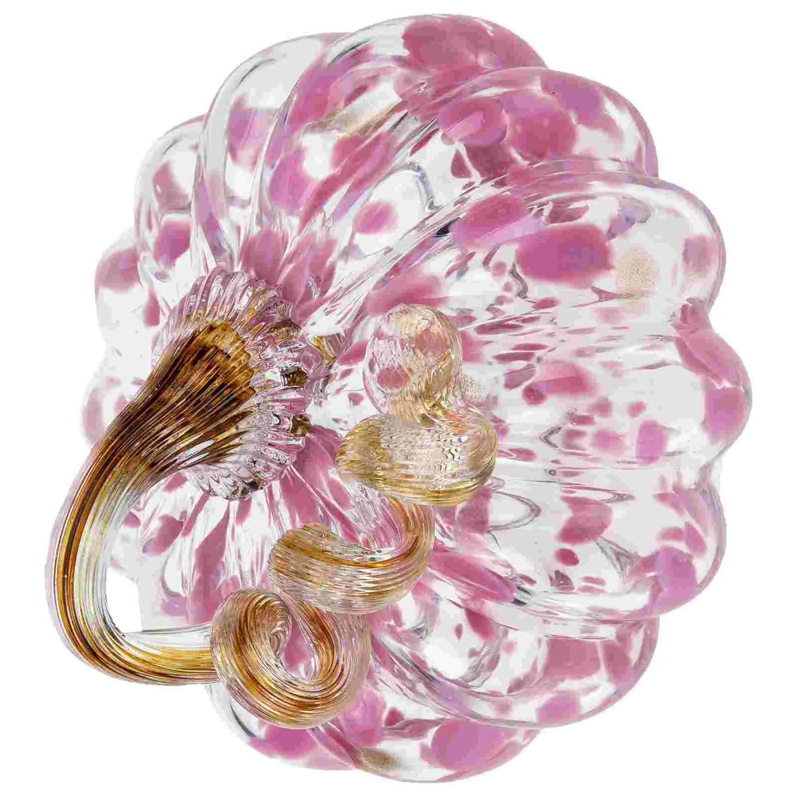 

Glass Pumpkin Halloween Glass Pumpkin Colored Pumpkin Halloween Figurine