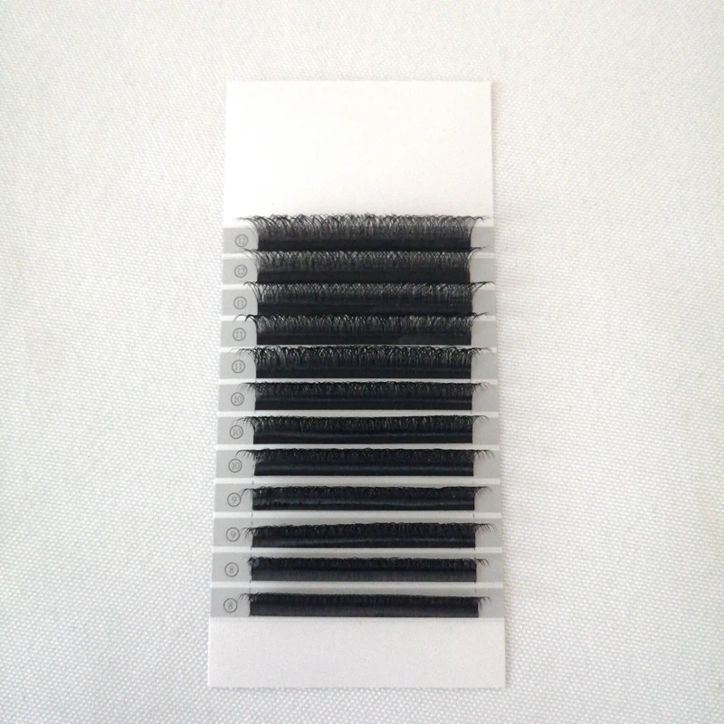 W форма накладные ресницы натуральные 3D клеверные Ресницы C/D 0 05 07 мм супер мягкие