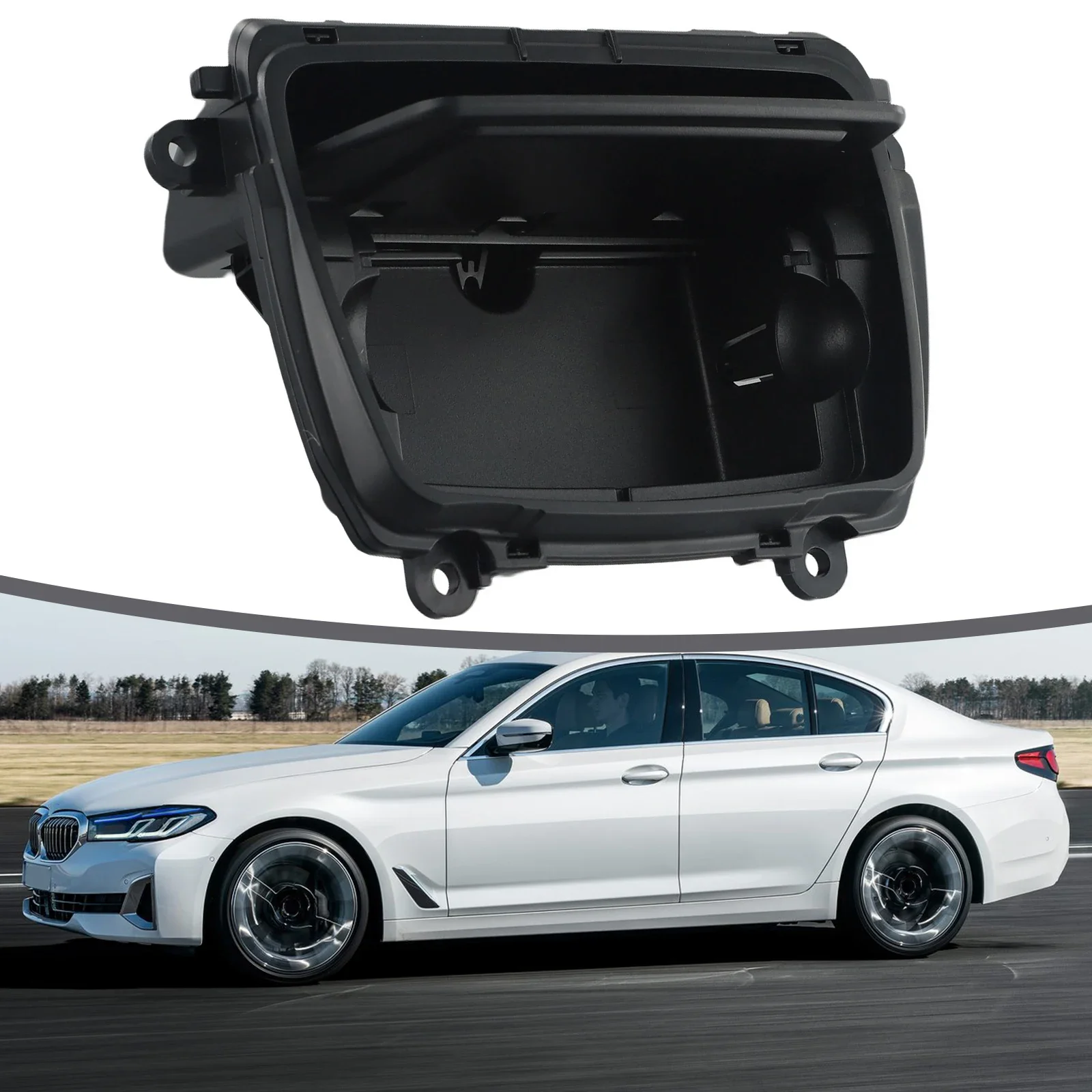 Быстрая и простая установка передняя центральная консоль пепельницы для BMW 5