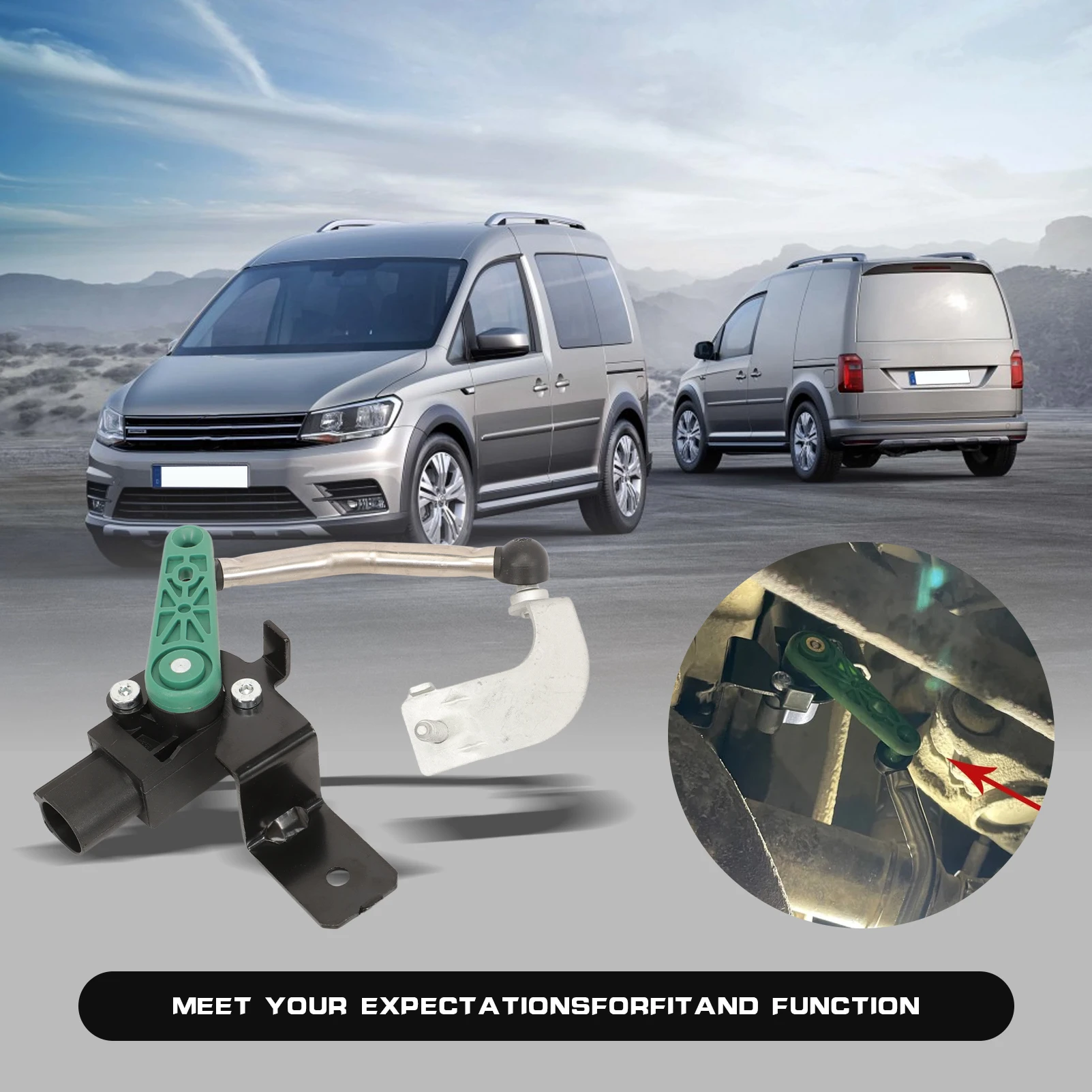 Подвесной датчик уровня высоты передний левый и правый для Q3 P-ssat G0lf t0маршруна