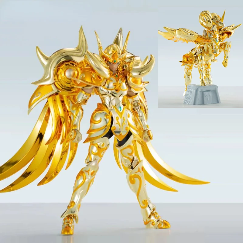 Фотофигурка в наличии Toypoint/TP Saint Seiya Myth Cloth EXM Aries Mu SOG Totem/предмет Золотая фотография