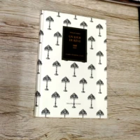 creative korean fashion hardcover notebook 1318cm blank paper brief design agenda sketchbook 160p