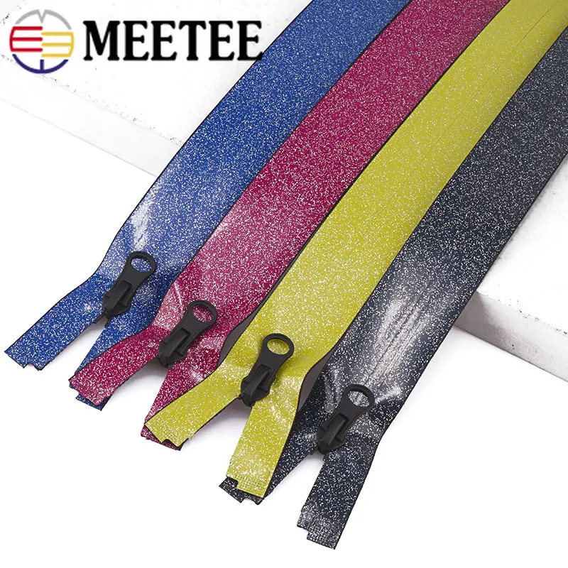 2/5Pcs 5# 80cm Waterproof Nylon Zipper Open End Invisible Decorative Hidden Zippers for Bag Backpack Clothes Sewing Accessories