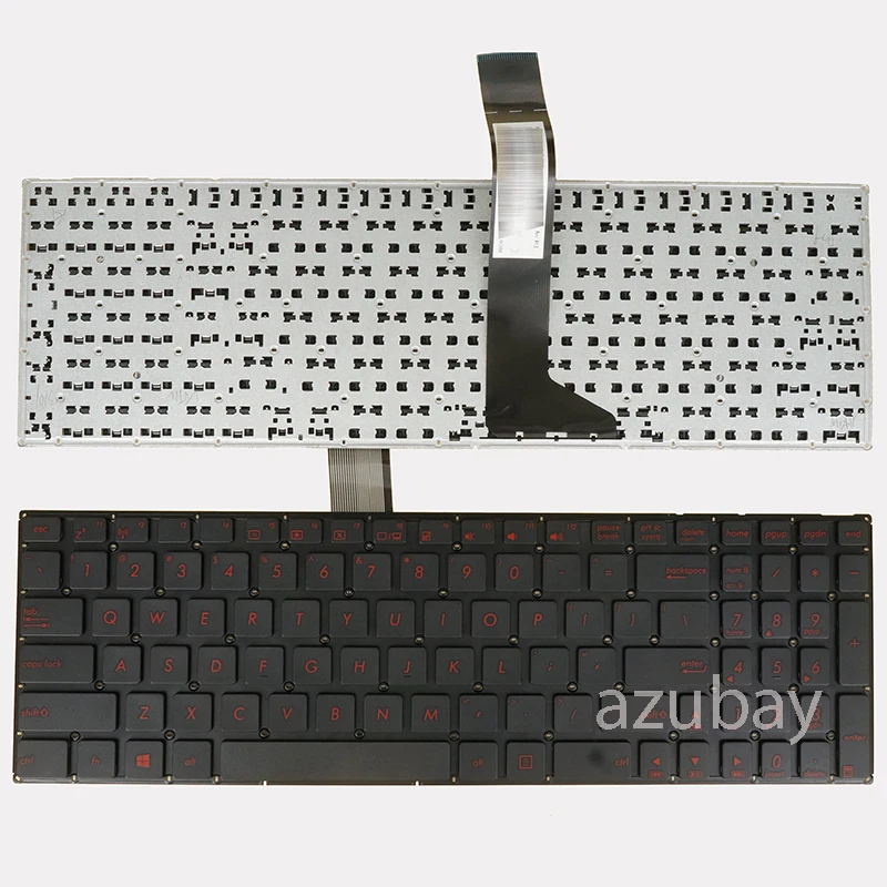 Клавиатура для ASUS R510DP R510E R510EA R510J R510JD R510JK R510L R510LA R510LB английская иврит немецкая