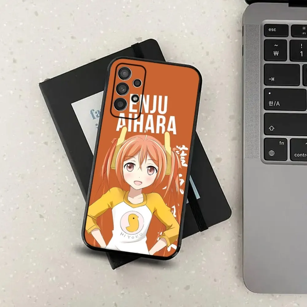 Чехол для телефона с Аниме D-Date A Live 5 Samsung Galaxy A13 A21s A22 A31 A32 A52 A53 A71 A80 A91 мягкий черный