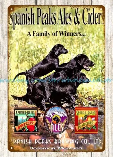 Испанские пики сидеры пивоварня металлический жестяной знак стена для склада