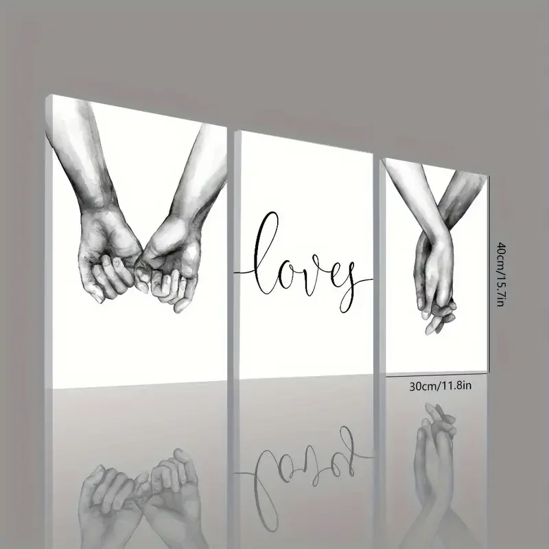 Современная классическая картина распылением печать на холсте набор из 3