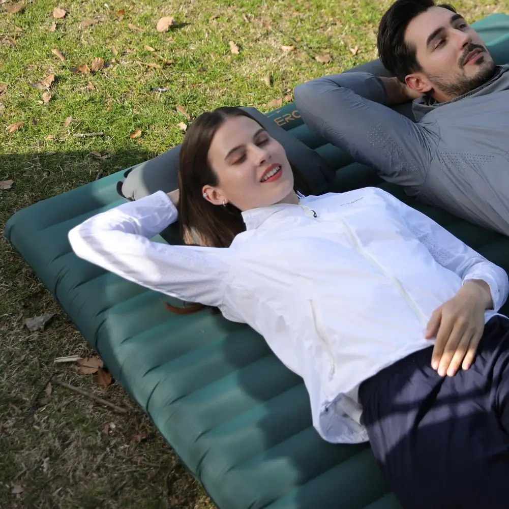 

Nylon 1 Set Useful Fast Air Self Inflating Sleeping Pad Comfortable Camping Pad Ultralight Hiking Supplies