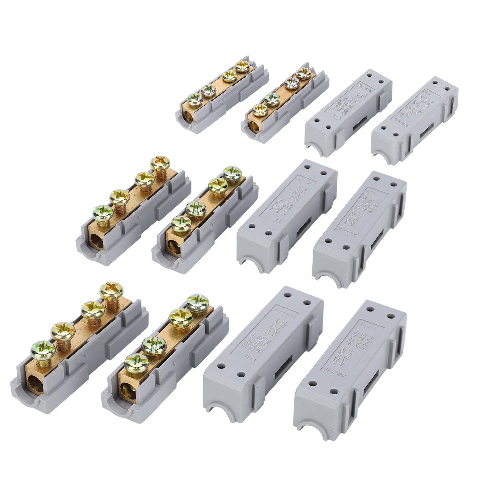 

2Pcs IType Terminal Block Quick Splice Snap Wire Connector for Industrial Equipment