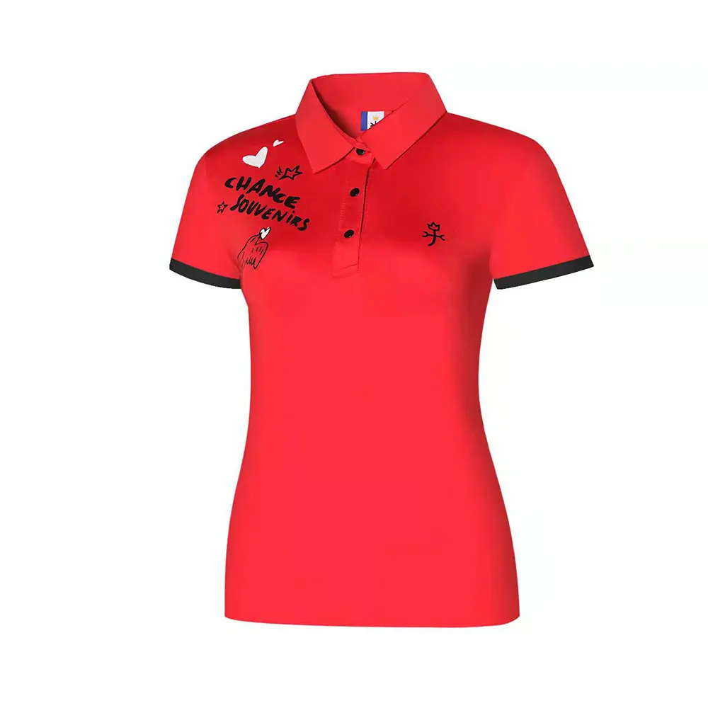 

2022 Golf apparel summer women's golf t-shirt casual fashion comfortable breathable quick-drying short sleeve free shipping