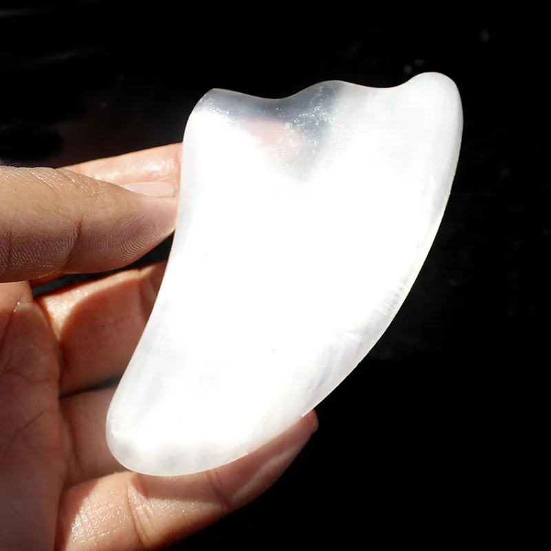 

1 шт. натуральный кристалл селенита гипсовая доска гуаша