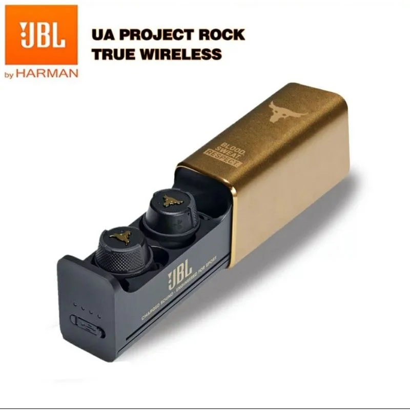 

Оригинальные беспроводные наушники JBL Под Armour Project рок, настоящие беспроводные наушники, флэш-наушники, IPX7 Водонепроницаемая басовая стерео...
