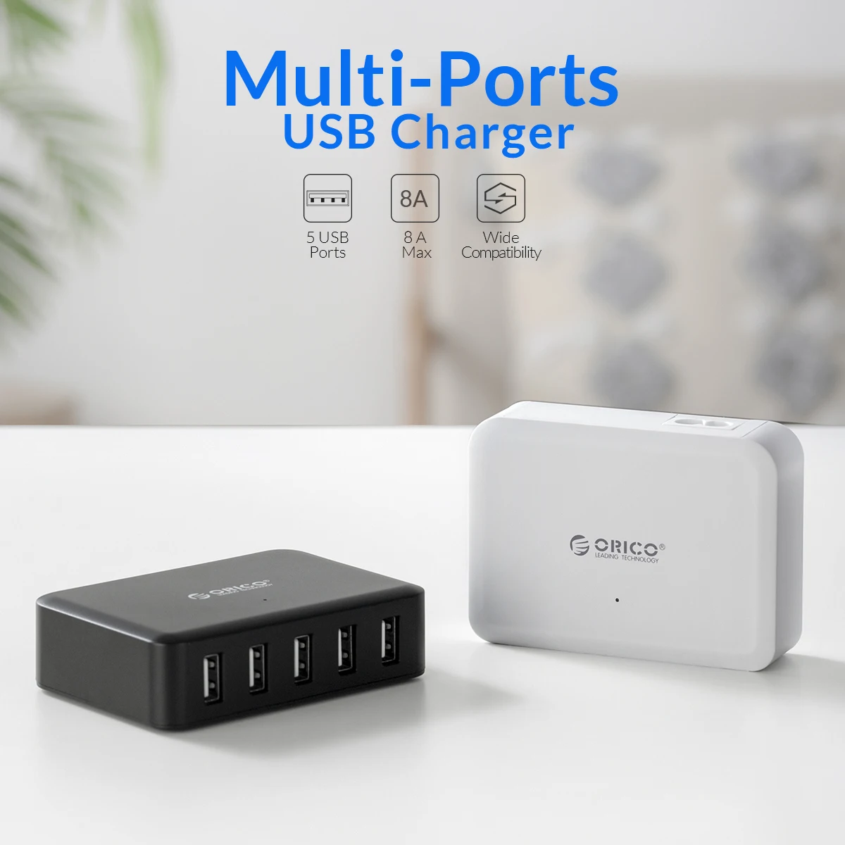 Зарядная док-станция ORICO с несколькими USB-портами настольное зарядное устройство