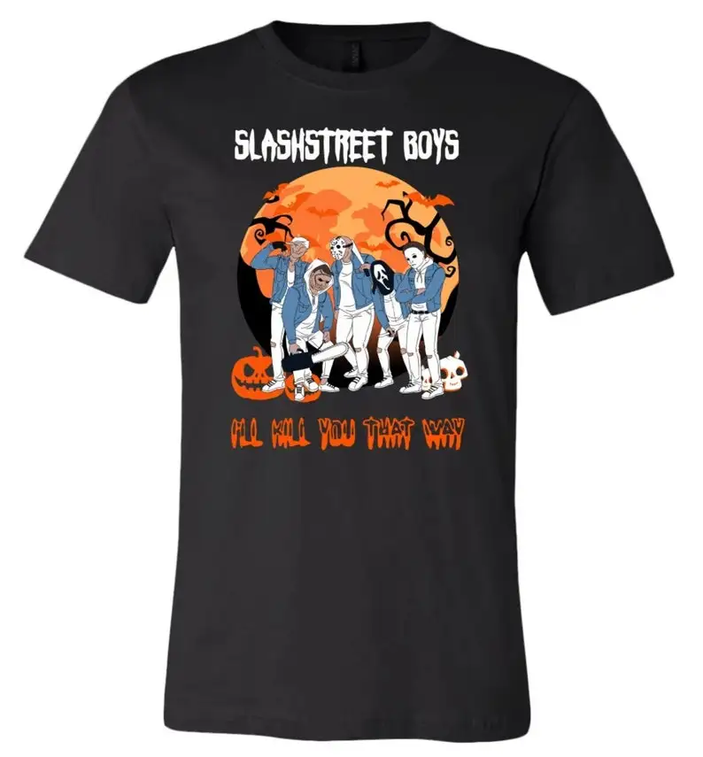 

Черные мужские футболки из фильма «ужасы». Рубашки из фильма ужасов. Страшная рубашка. Хэллоуин. Смешная футболка.