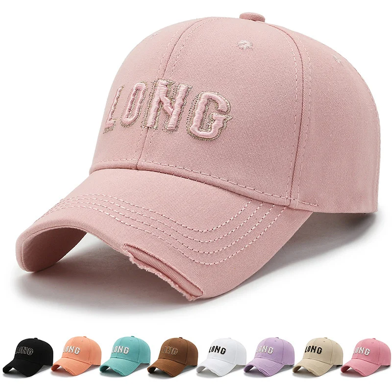 

Vintage Distressed Cotton Dad Hat Embroidered Baseball Cap Adjustable Trucker Unisex Style Headwear Adjustable
