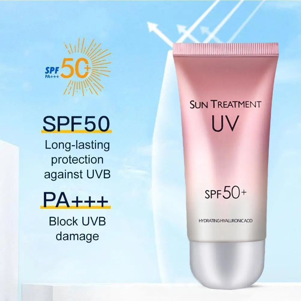 

Summer Facial Isolation Protection Sunscreen Cream SPF 50 Skin Protective Cream Anti-Aging Refreshing Isolation UV Protection